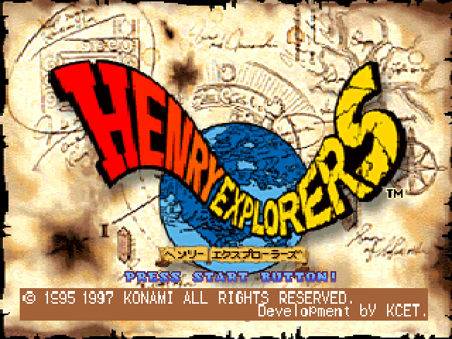 Henry Explorer Title Screen